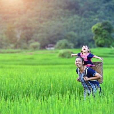 Vietnam-people-field